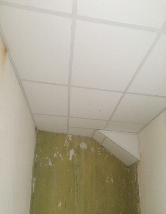 Dąbrowa Chełmińska - montaż sufitu podwieszanego - wykonany