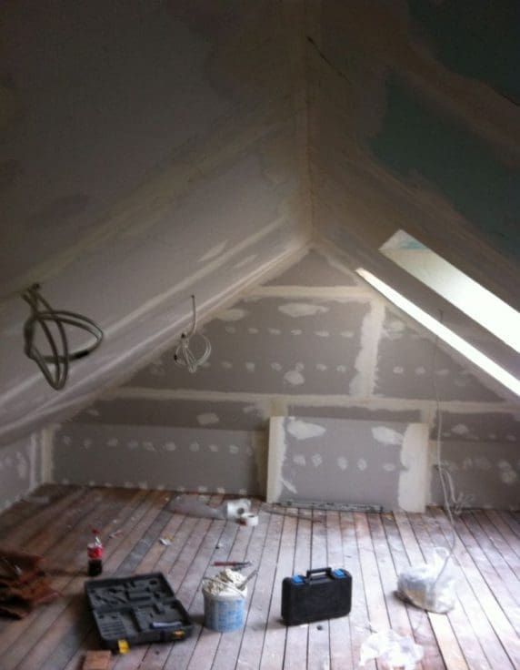 Pigża wykonanie zabudowy gk i ocieplenie Fhu Eko Term 4