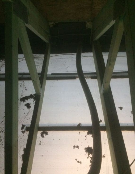 Świecie ocieplenie sufitu podwieszanego w nowym domu FHU Eko Term wdmuchiwanie celulozy 2