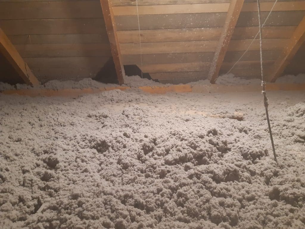 Krężce powiat skierniewicki ocieplenie domu jednorodzinnego dachu poddasza celulozą FHU Eko Term 4