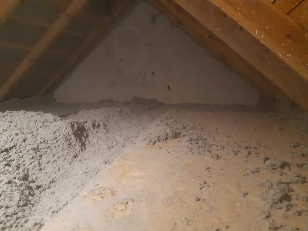 Krężce powiat skierniewicki ocieplenie domu jednorodzinnego dachu poddasza celulozą FHU Eko Term 7