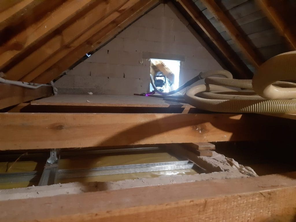 Krężce powiat skierniewicki ocieplenie domu jednorodzinnego dachu poddasza celulozą FHU Eko Term 2