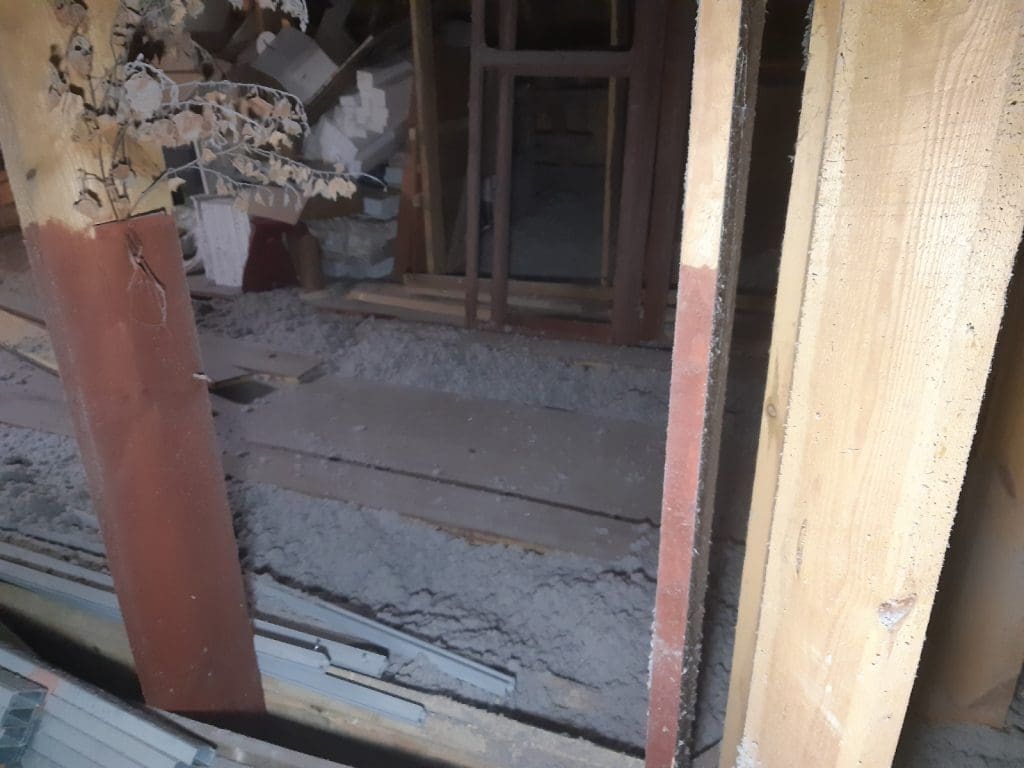 Ocieplenie Zamek Bierzgłowski celulozą Thermofloc FHU Eko Term 6