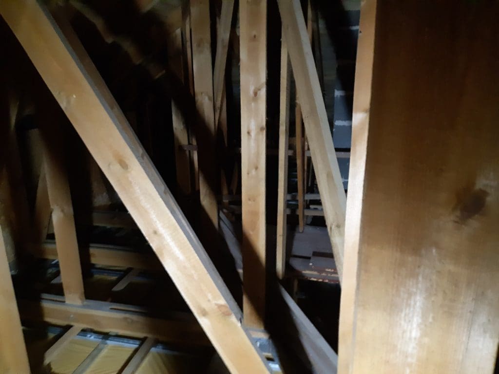 Ocieplenie Zamek Bierzgłowski celulozą Thermofloc FHU Eko Term 4