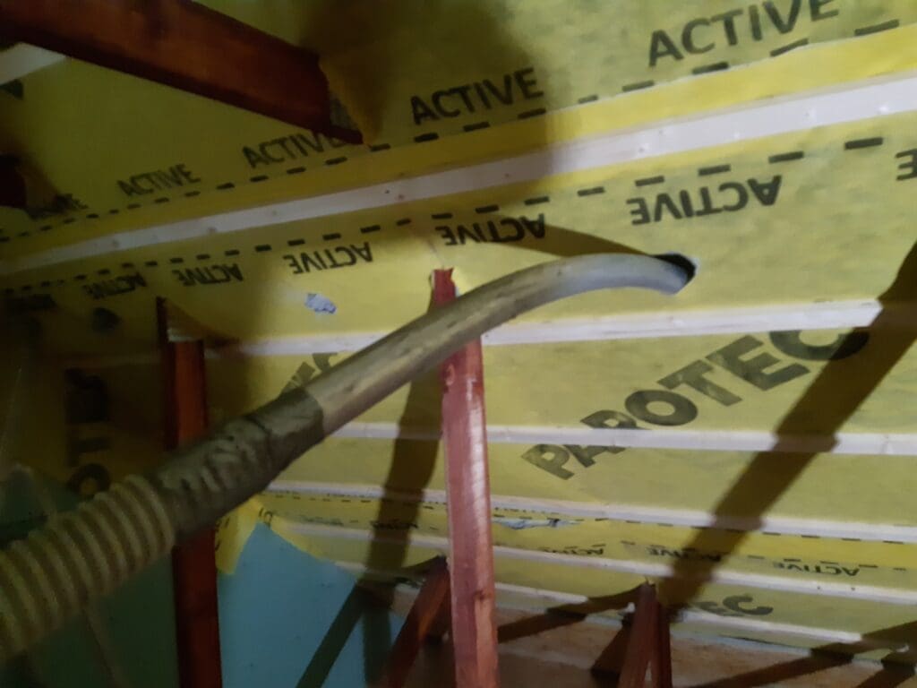 Wdmuchiwanie izolacji termicznej i celulozy Golub Dobrzyń 5