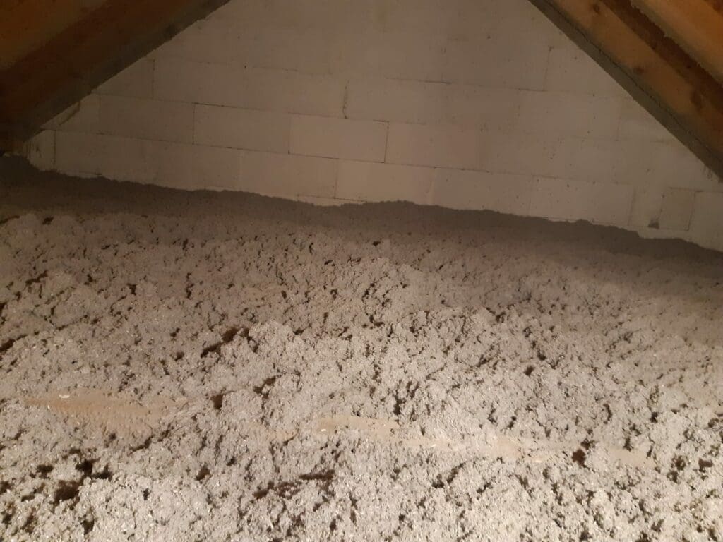 Gdynia ocieplenie celuloza Thermofloc dachu