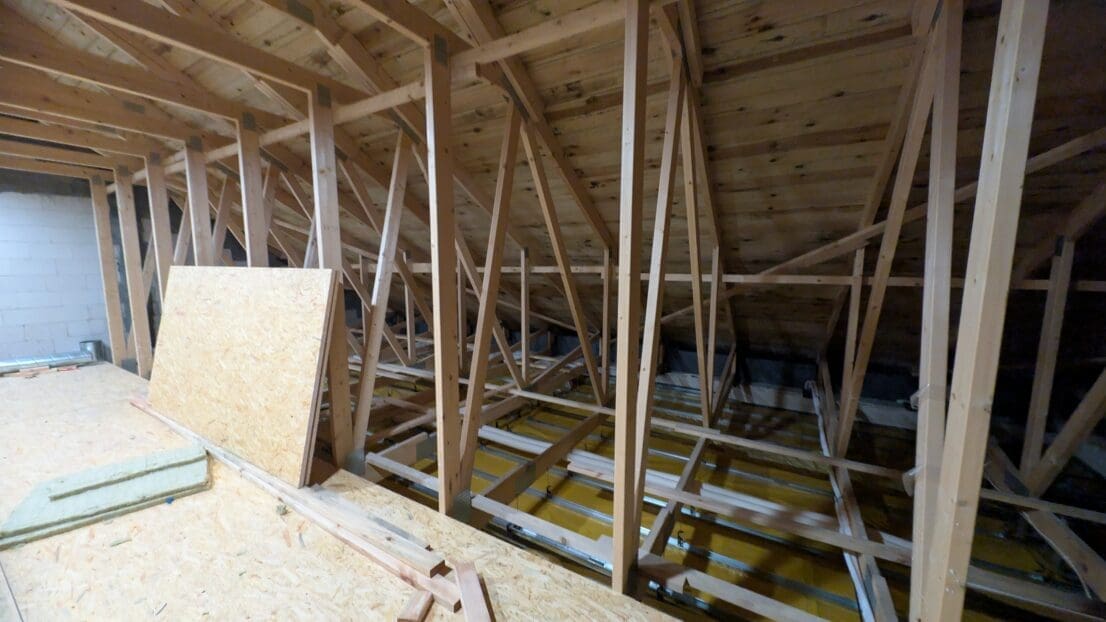 Ocieplenie poddasza domu dachu Bydgoszcz Brzoza Kujawsko Pomorskie