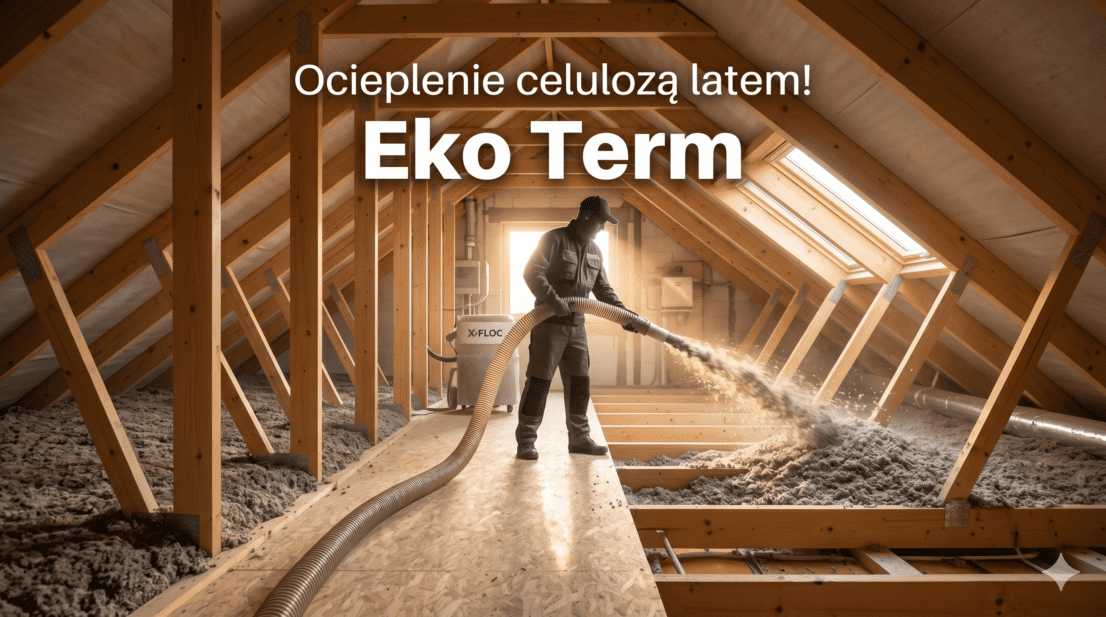 Ocieplenie celulozą dachu latem – Zyskaj komfort i oszczędności!